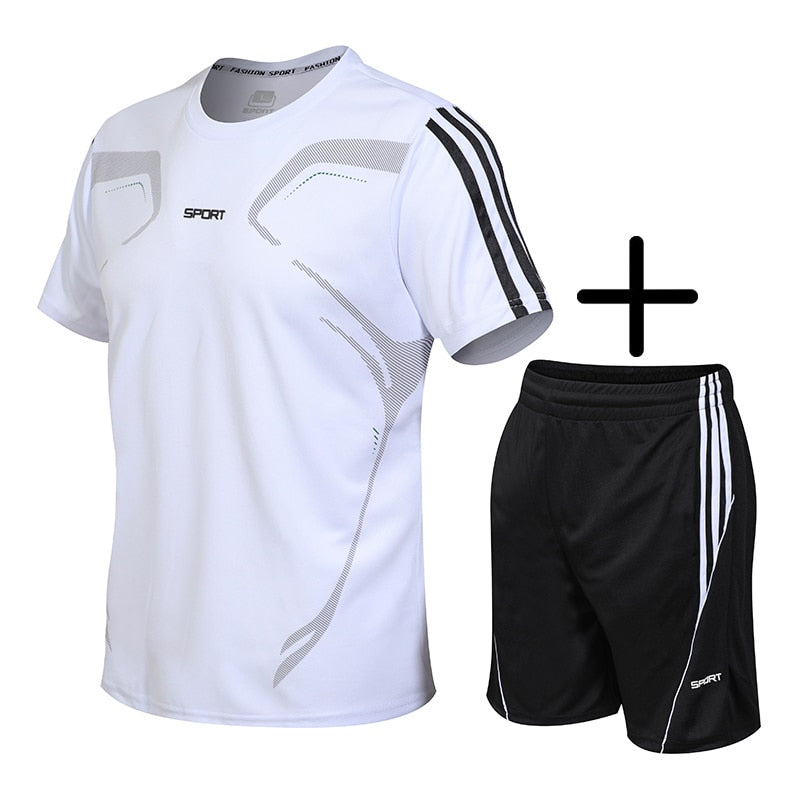 Gym Tshirt with Shorts