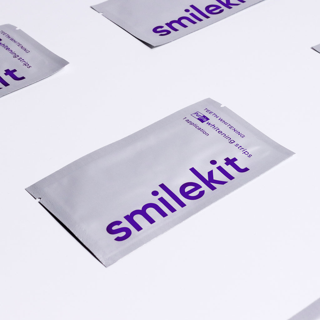 V34 Purple Teeth Whitening Strips