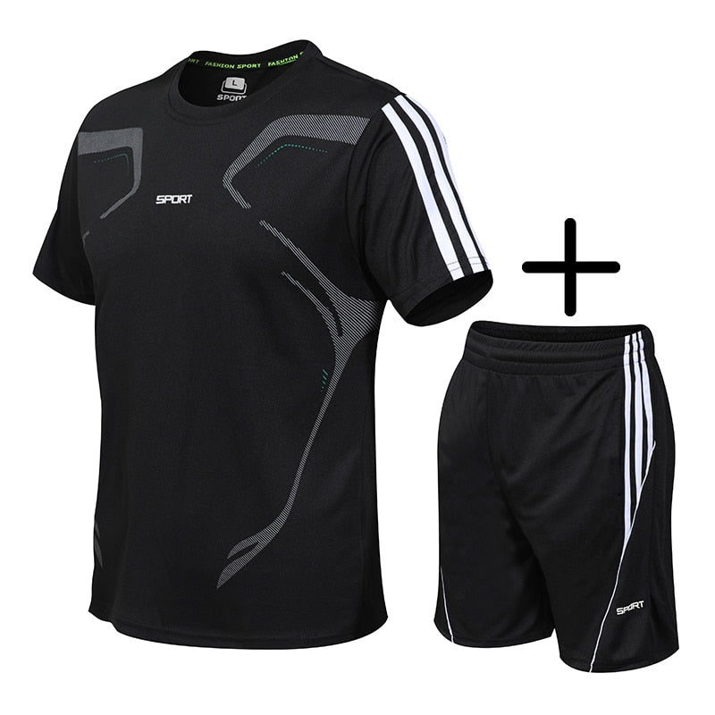 Gym Tshirt with Shorts